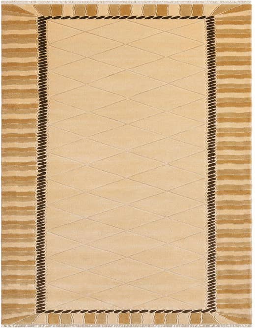 Detail image of 3' 3 x 13' Hand Knotted Darya Wool Runner Rug