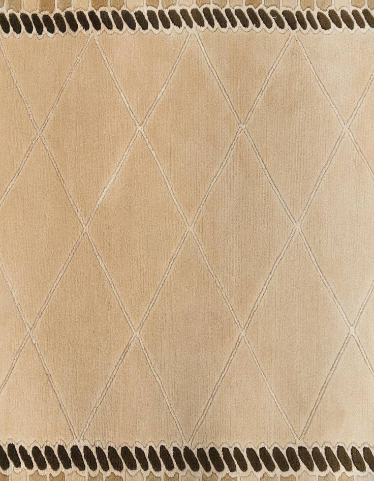 Detail image of 3' 5 x 13' 9  Hand Knotted Darya Wool Runner Rug