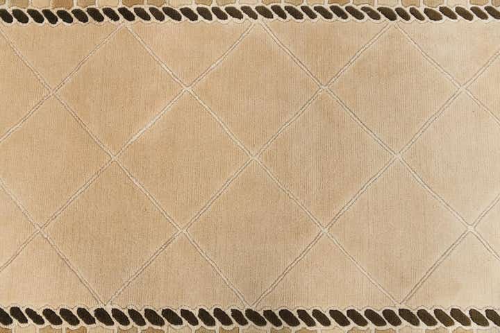 3' 5 x 13' 9 Hand Knotted Darya Wool Runner Rug
