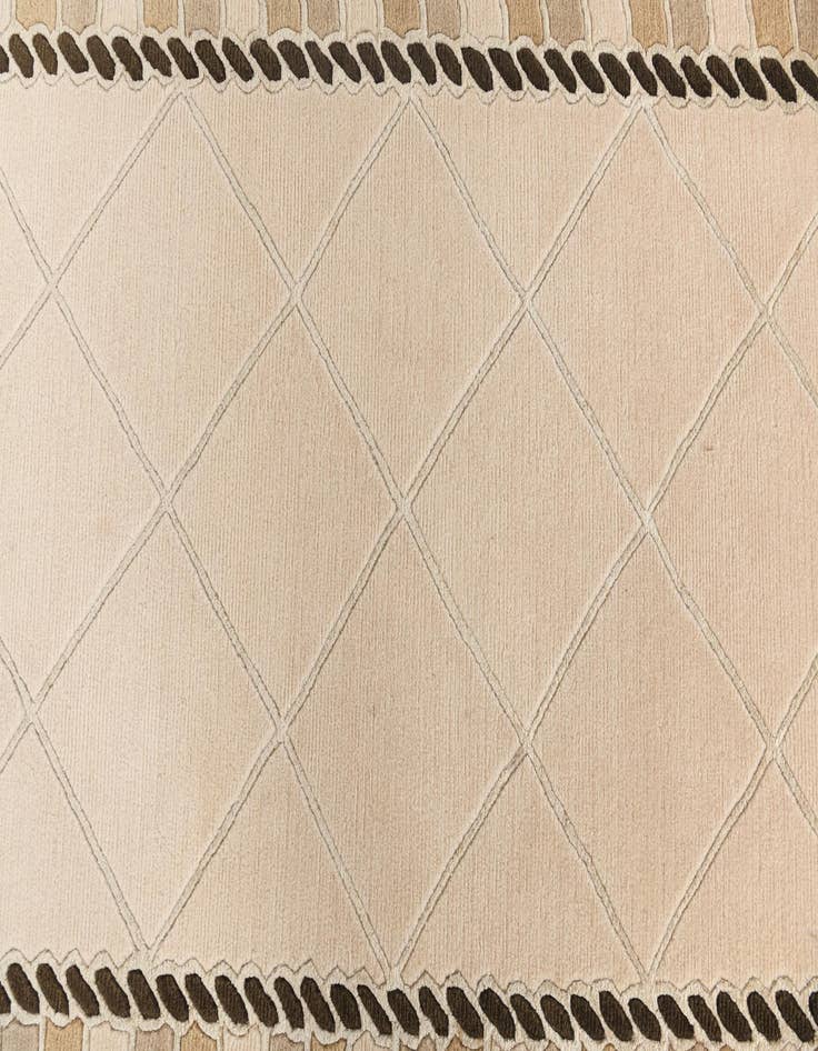 Detail image of 3' 4 x 13' 8  Hand Knotted Darya Wool Runner Rug