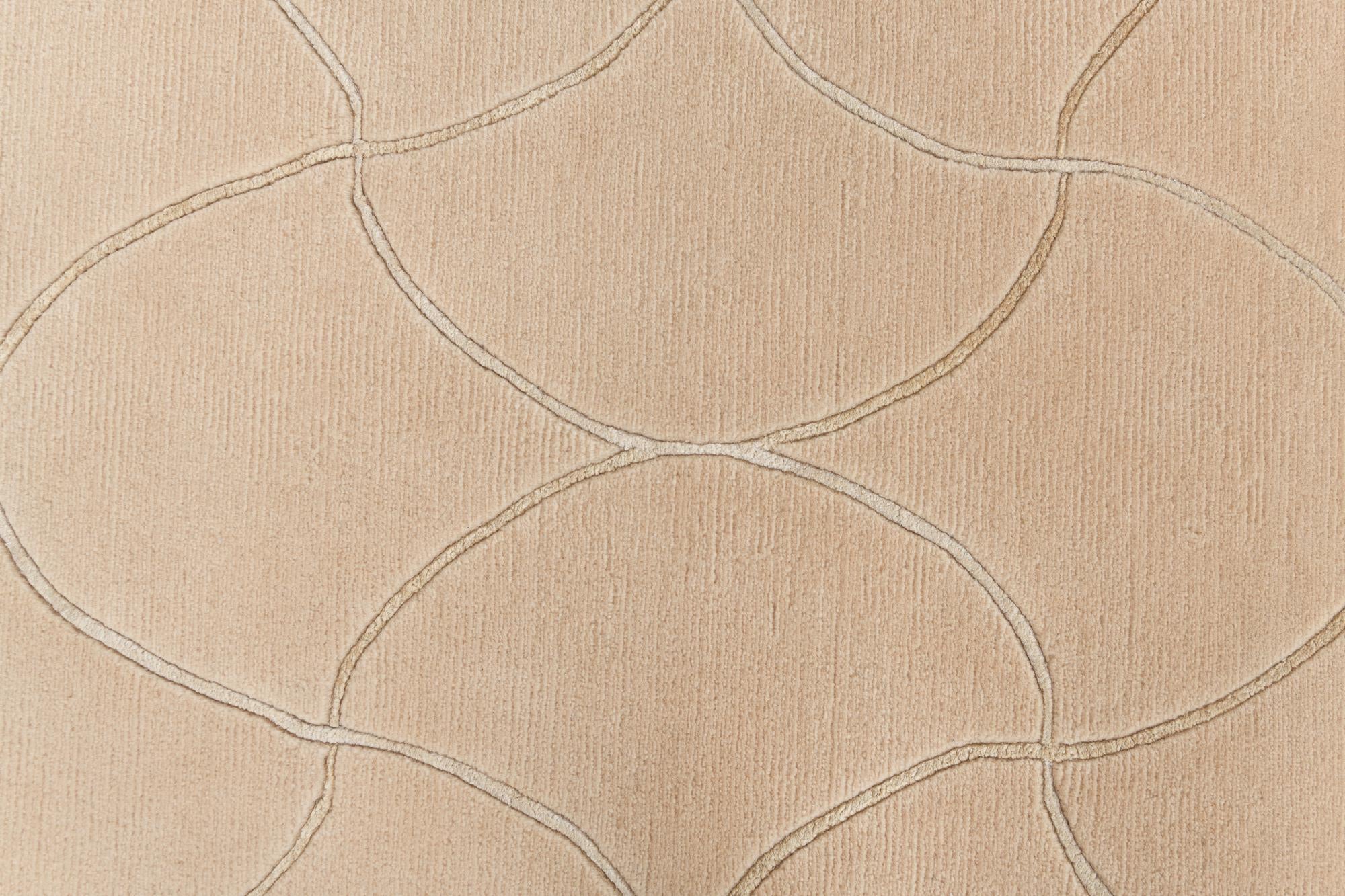 3' 6 x 13' 7 Hand Knotted Darya Wool Runner Rug