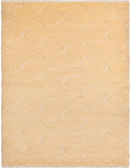 Detail image of 3' 6 x 13' 7 Hand Knotted Darya Wool Runner Rug