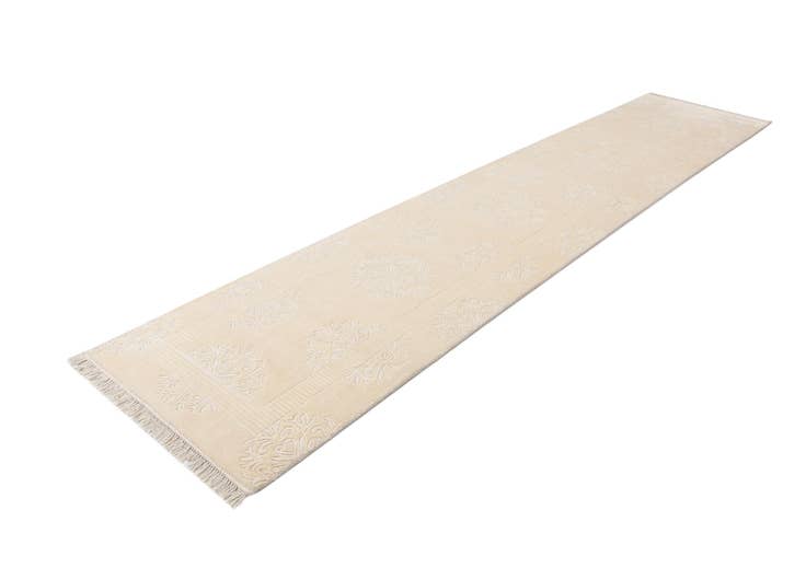 Detail image of 2' 10 x 13' Hand Knotted Darya Wool Runner Rug