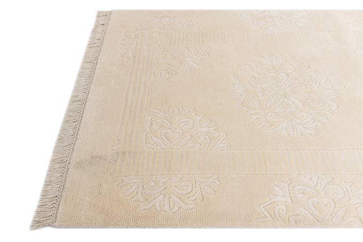 Detail image of 2' 10 x 13' Hand Knotted Darya Wool Runner Rug