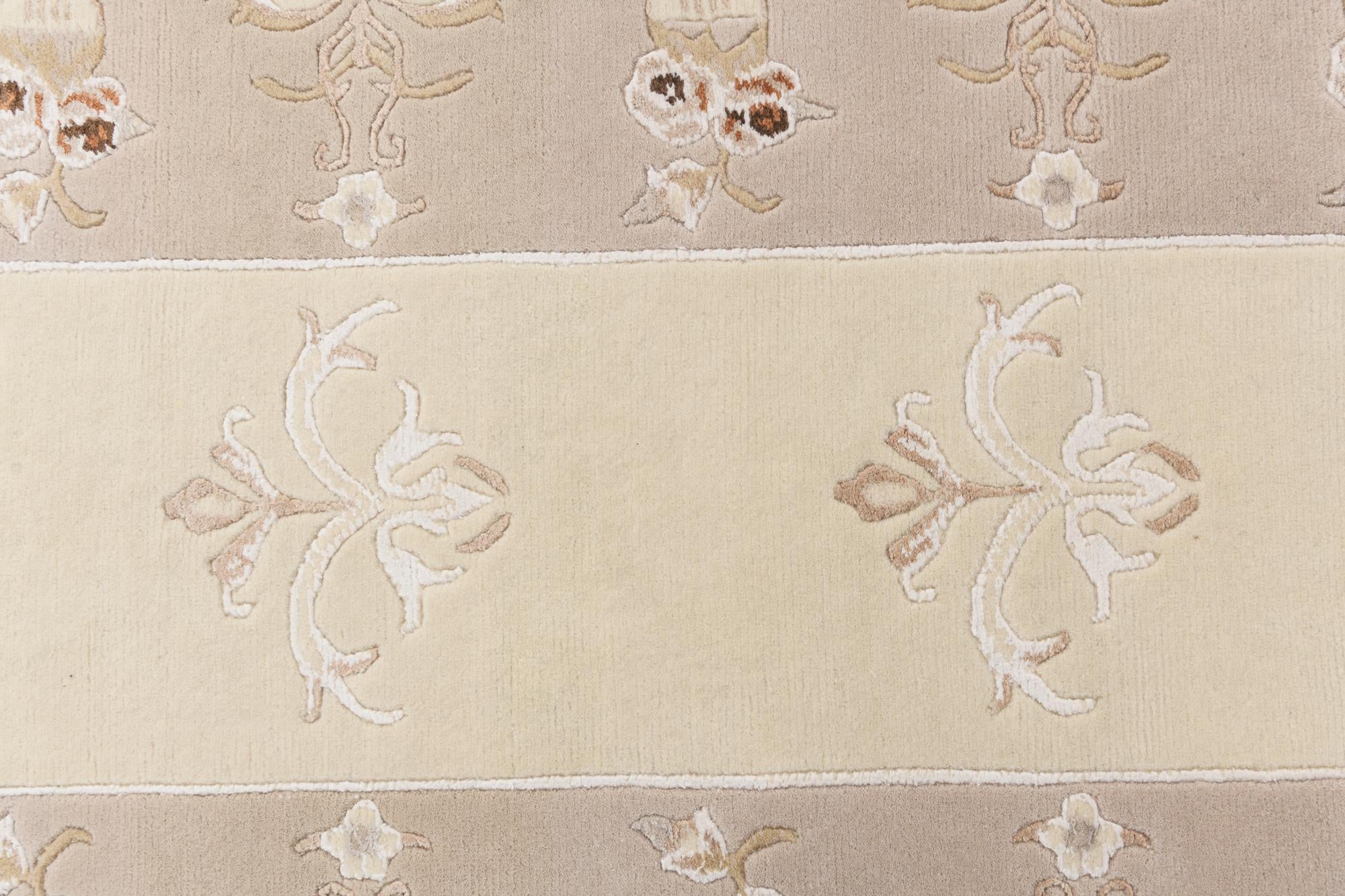 3' 1 x 13' Hand Knotted Darya Wool Runner Rug