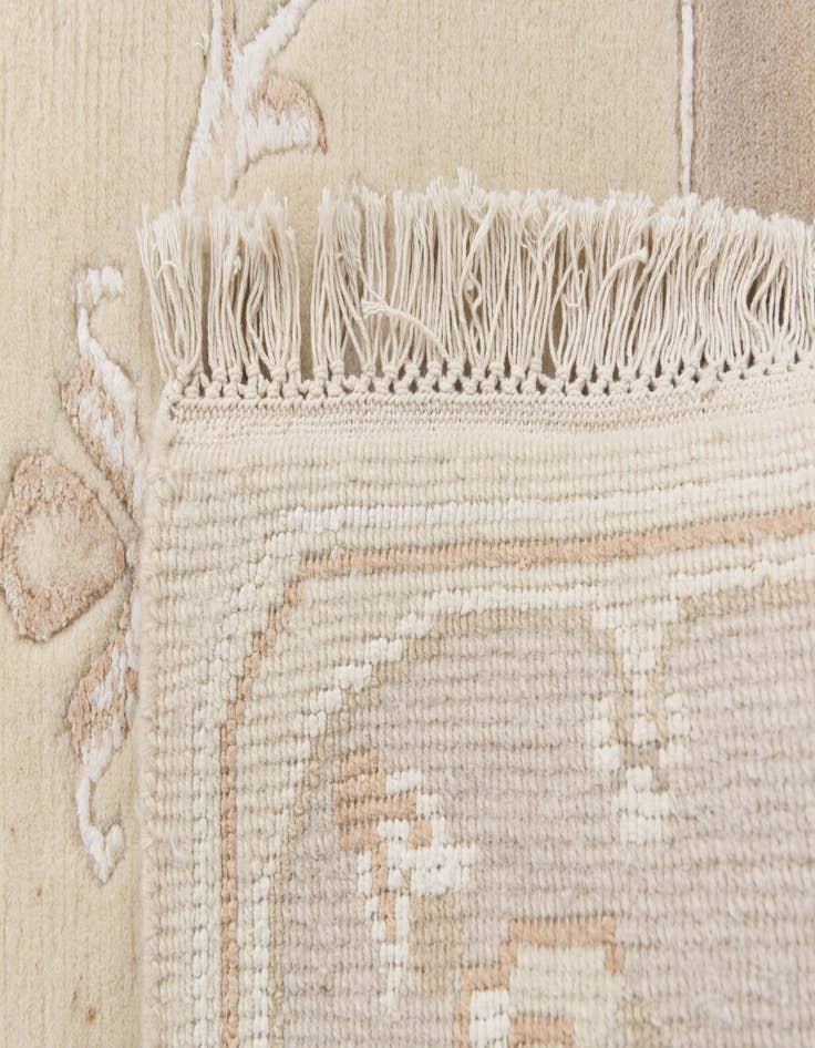 Detail image of 3' 1 x 13'  Hand Knotted Darya Wool Runner Rug