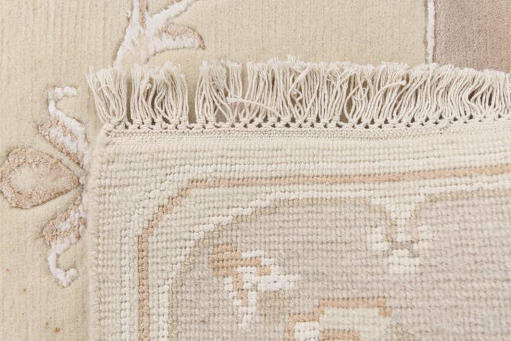 Detail image of 3' 1 x 13' Hand Knotted Darya Wool Runner Rug