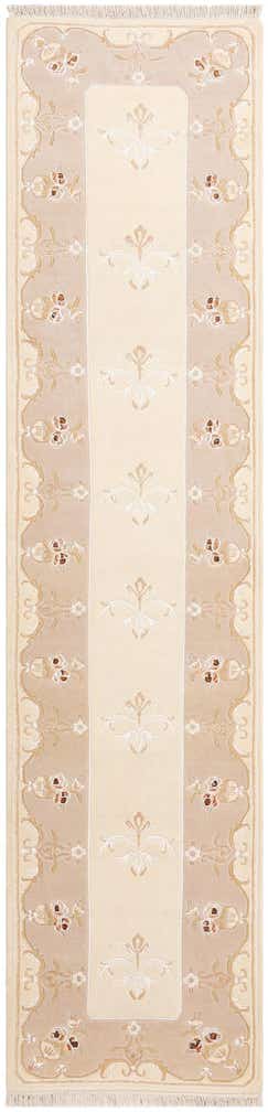 3' 1 x 13' Hand Knotted Darya Wool Runner Rug