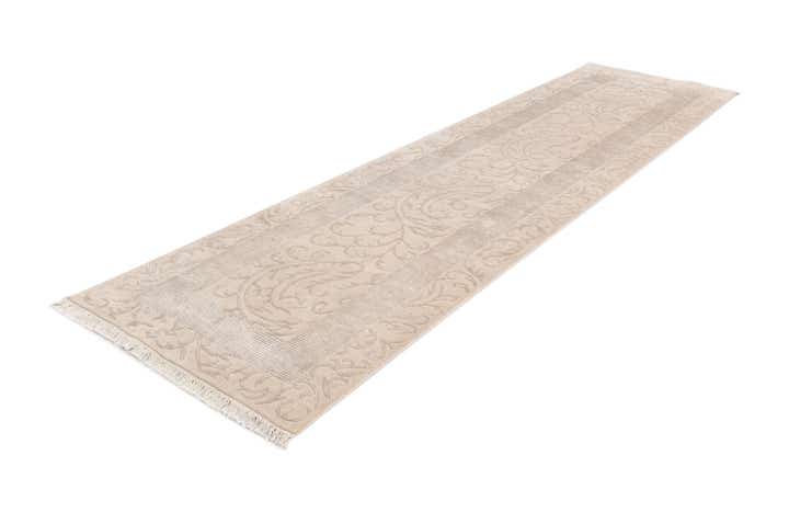 3' 4 x 12' 10 Hand Knotted Darya Wool Runner Rug