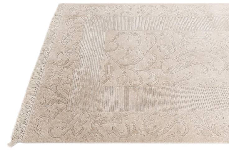 Detail image of 3' 4 x 12' 10 Hand Knotted Darya Wool Runner Rug
