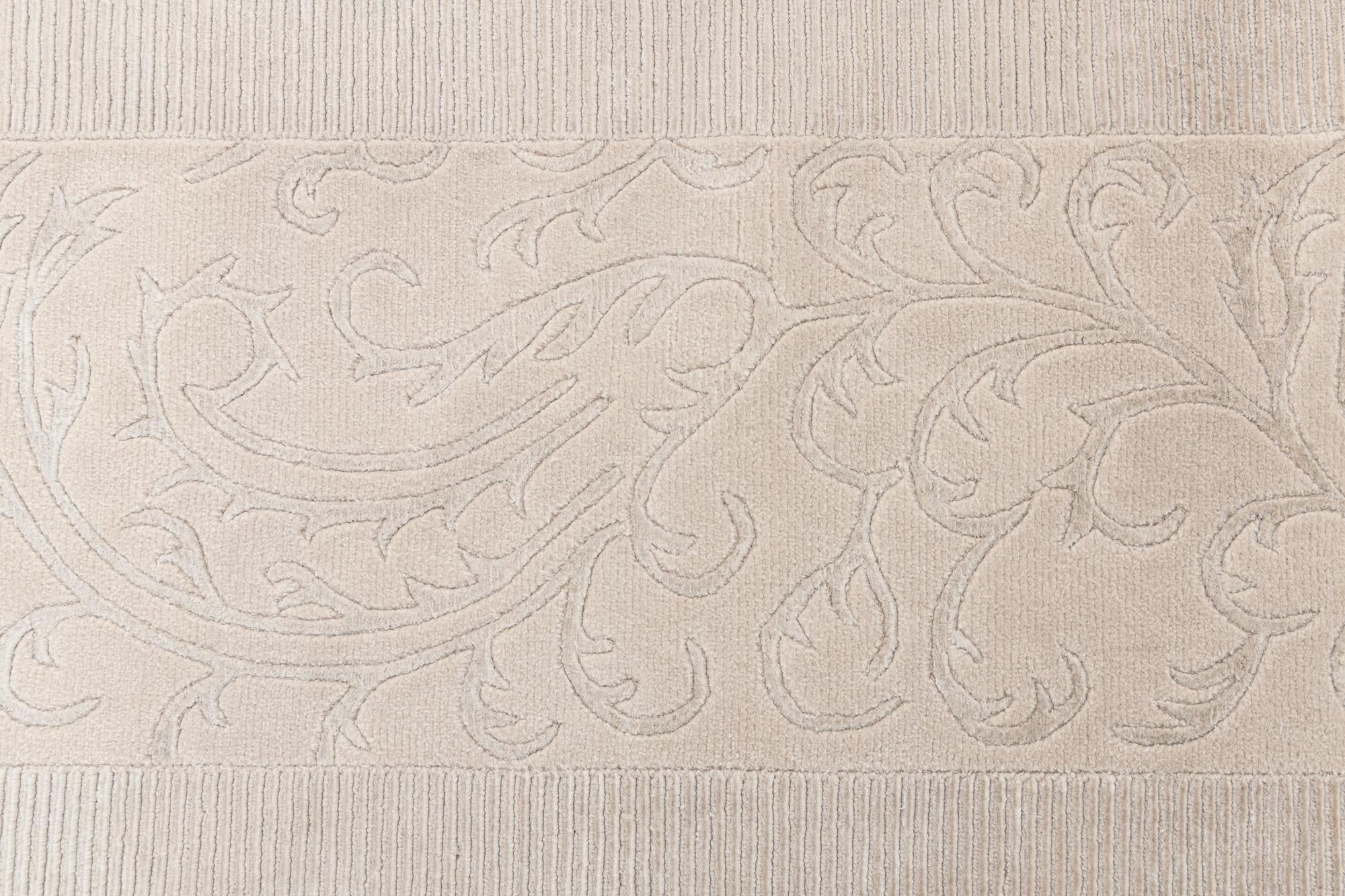 3' 4 x 12' 10 Hand Knotted Darya Wool Runner Rug