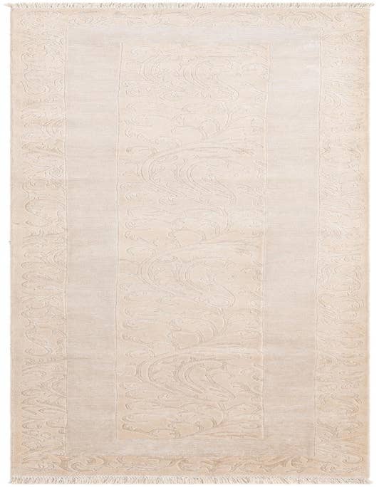Detail image of 3' 4 x 12' 10 Hand Knotted Darya Wool Runner Rug