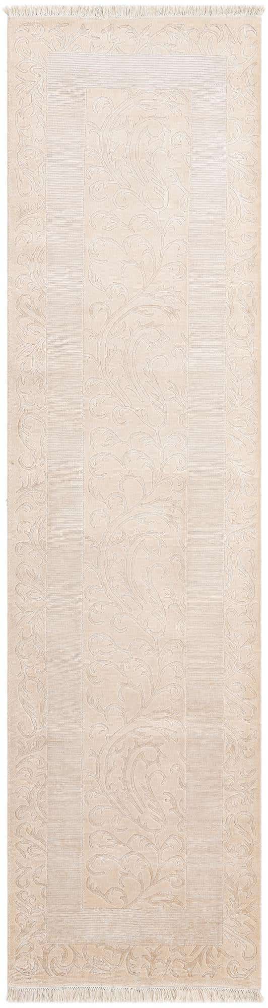 3' 4 x 12' 10 Hand Knotted Darya Wool Runner Rug