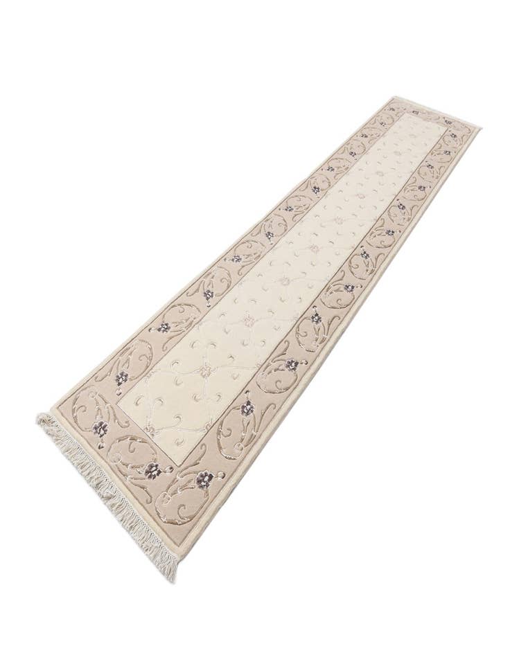 Detail image of 2' 10 x 13' 1  Hand Knotted Darya Wool Runner Rug