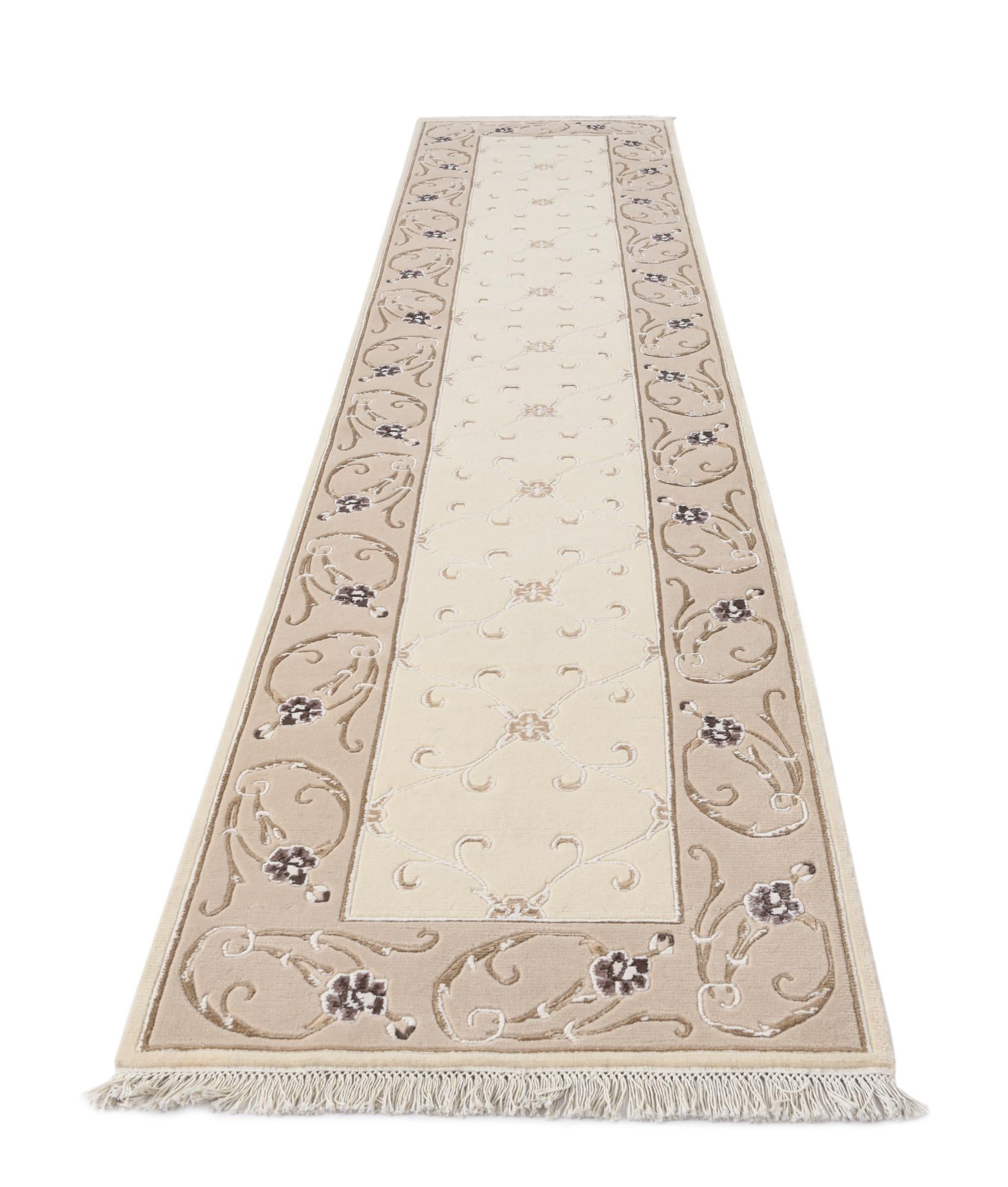 2' 10 x 13' 1 Hand Knotted Darya Wool Runner Rug