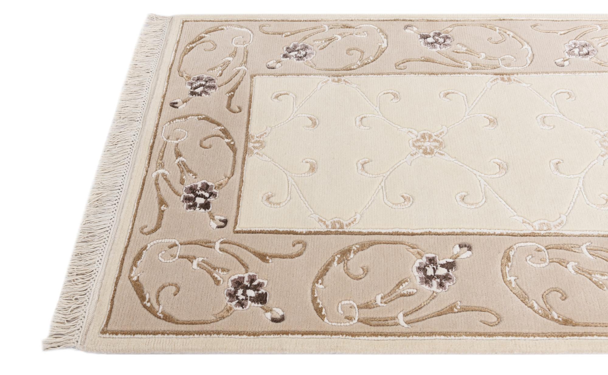 2' 10 x 13' 1 Hand Knotted Darya Wool Runner Rug