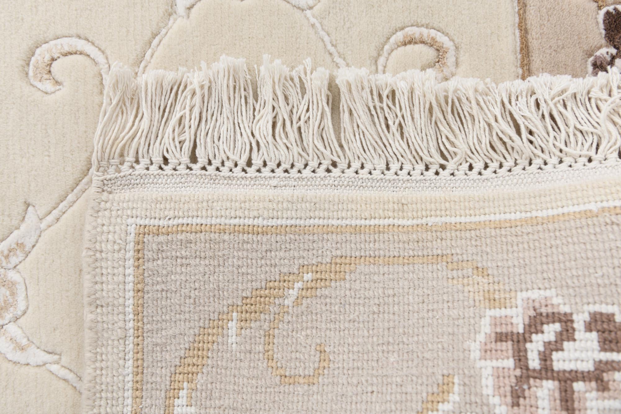 2' 10 x 13' 1 Hand Knotted Darya Wool Runner Rug