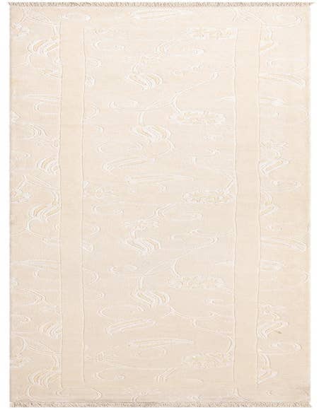 Detail image of 2' 11 x 13' 1 Hand Knotted Darya Wool Runner Rug