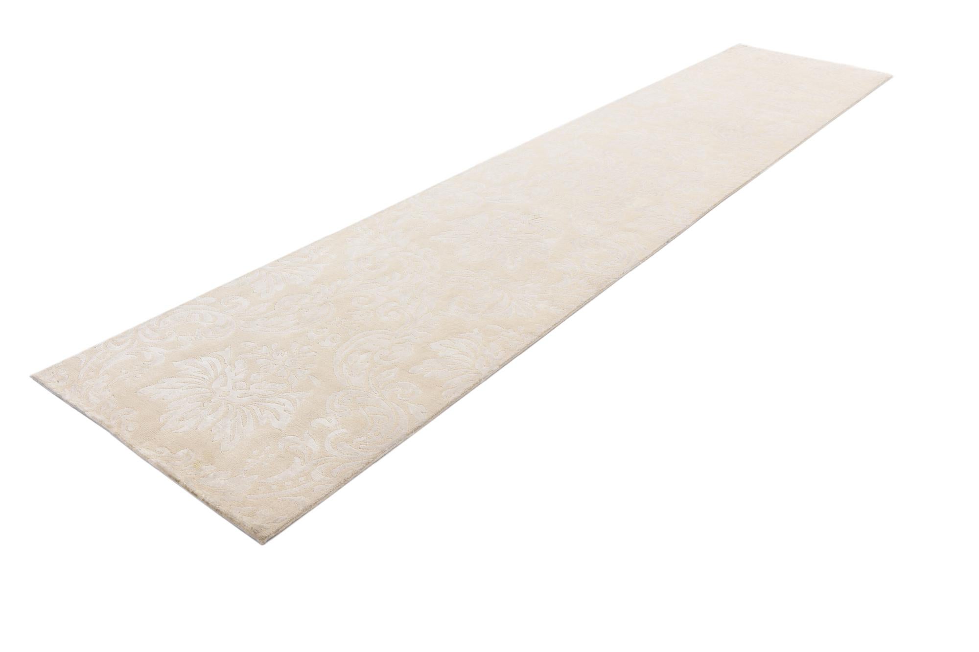 2' 10 x 13' 3 Hand Knotted Darya Wool Runner Rug