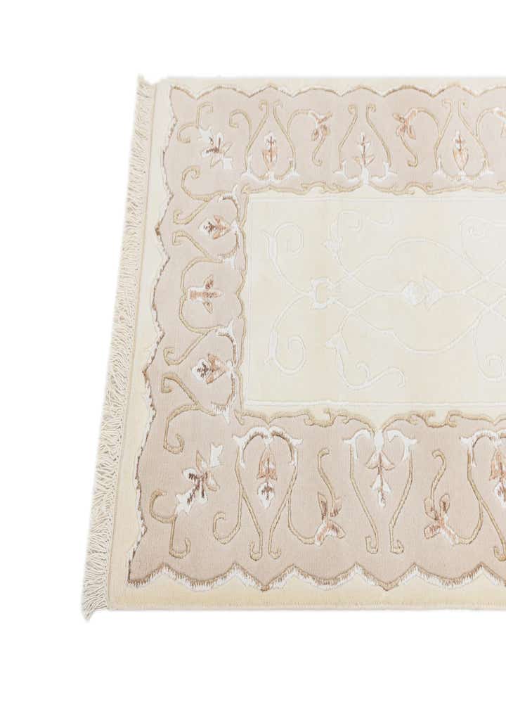 2' 8 x 6' 7 Hand Knotted Darya Wool Runner Rug