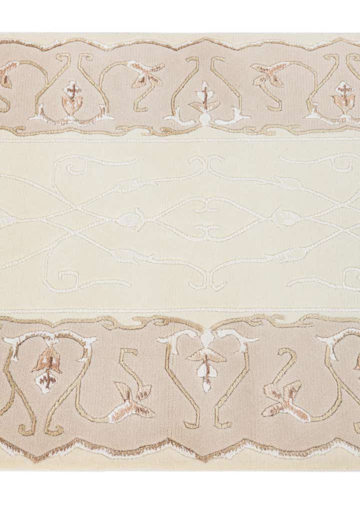 2' 8 x 6' 7 Hand Knotted Darya Wool Runner Rug