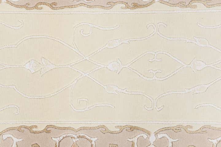 2' 8 x 6' 7 Hand Knotted Darya Wool Runner Rug