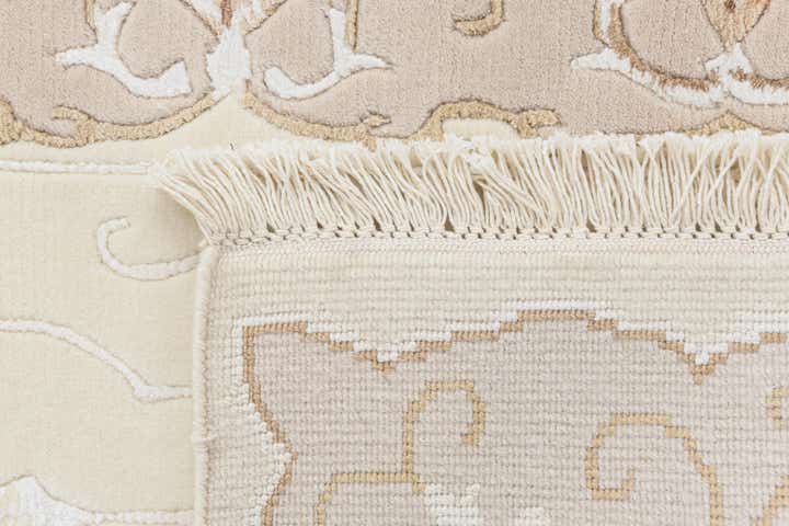 2' 8 x 6' 7 Hand Knotted Darya Wool Runner Rug