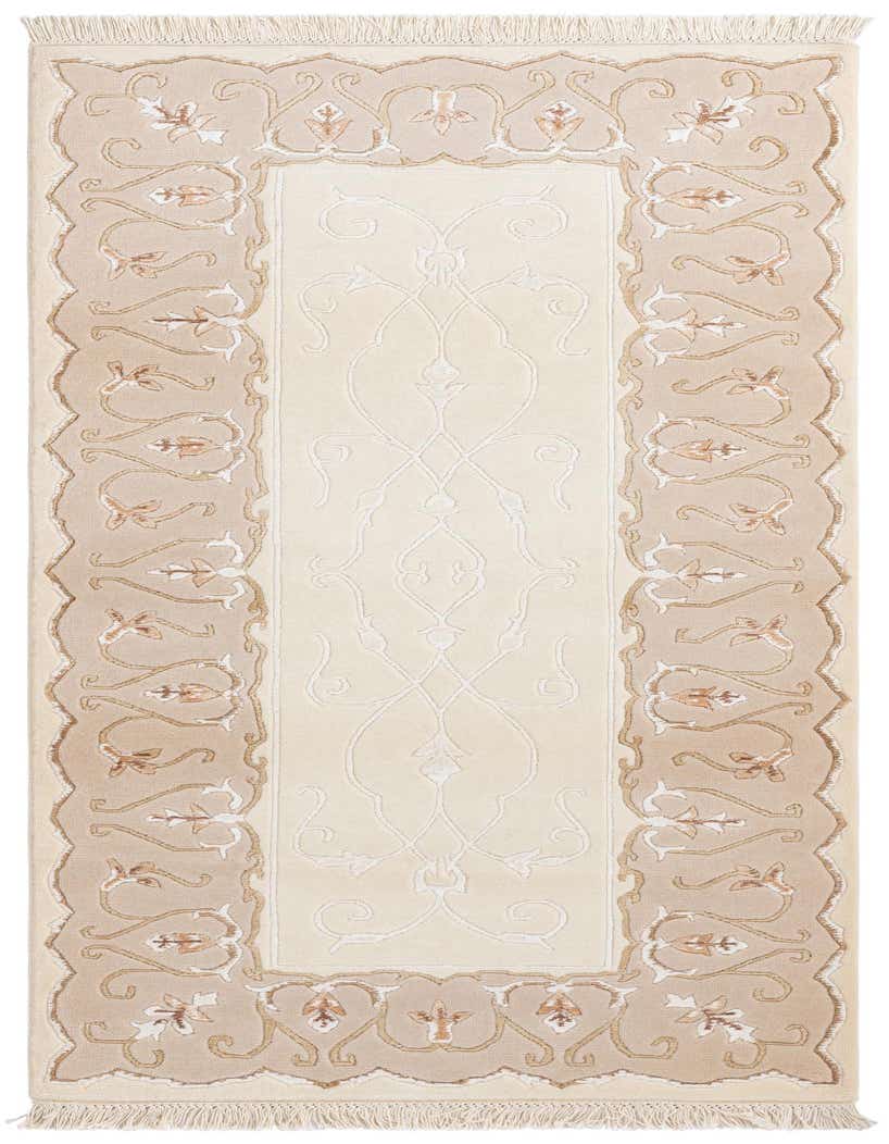 2' 8 x 6' 7 Hand Knotted Darya Wool Runner Rug