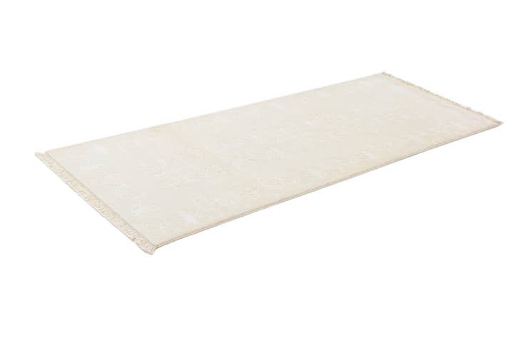 Detail image of 2' 7 x 6' 7 Hand Knotted Darya Wool Runner Rug