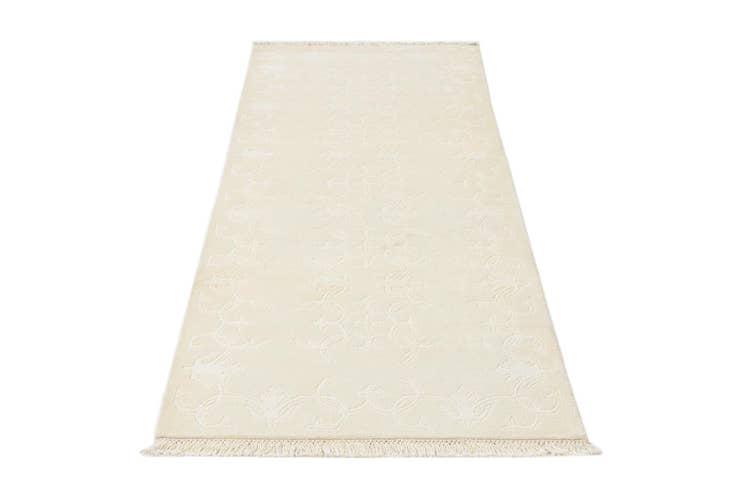 Detail image of 2' 7 x 6' 7 Hand Knotted Darya Wool Runner Rug