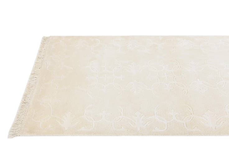 Detail image of 2' 7 x 6' 7 Hand Knotted Darya Wool Runner Rug