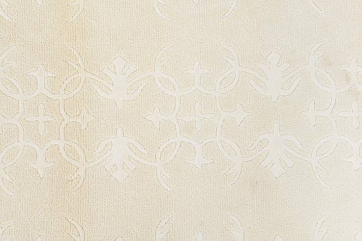 Detail image of 2' 7 x 6' 7 Hand Knotted Darya Wool Runner Rug