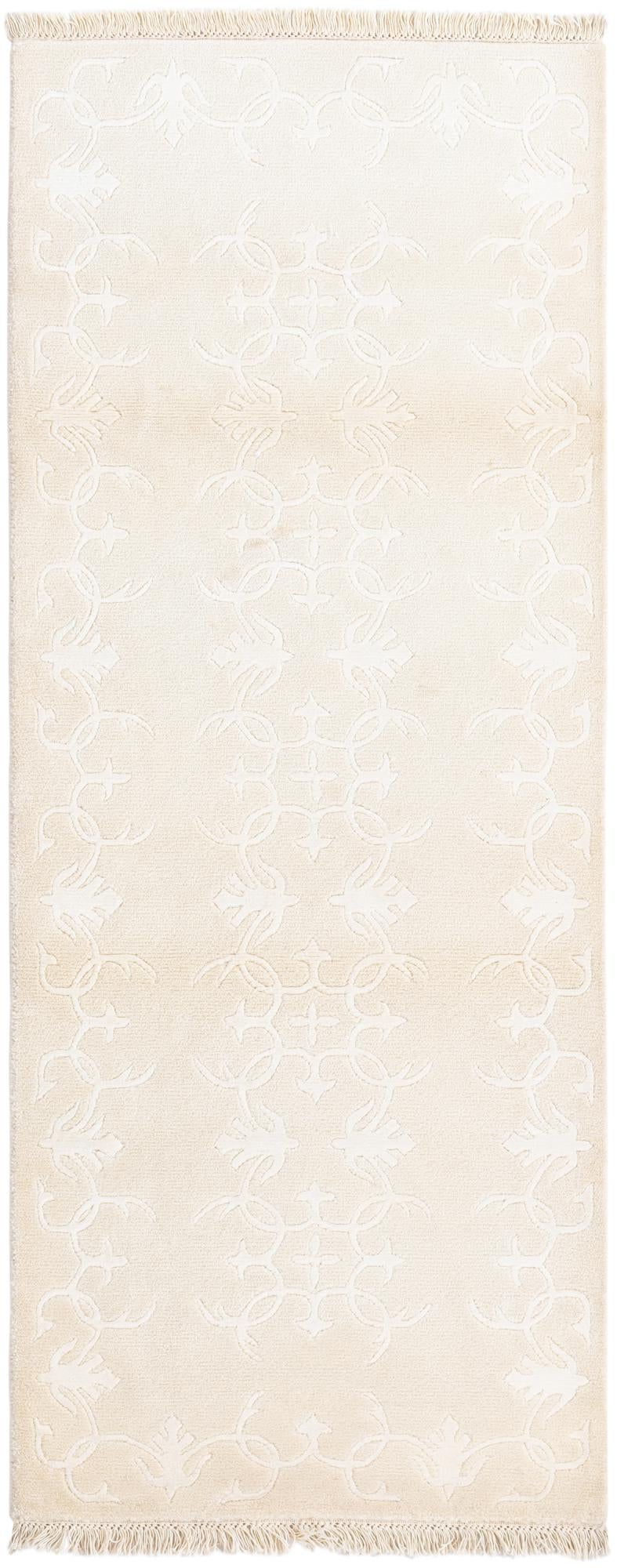 2' 7 x 6' 7 Hand Knotted Darya Wool Runner Rug