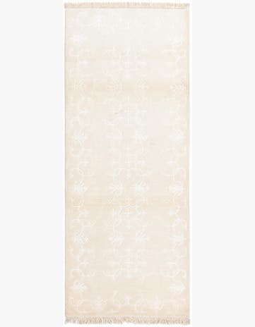 2' 7 x 6' 7 Hand Knotted Darya Wool Runner Rug