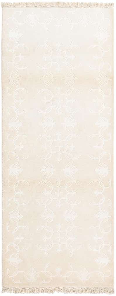 2' 7 x 6' 7 Hand Knotted Darya Wool Runner Rug
