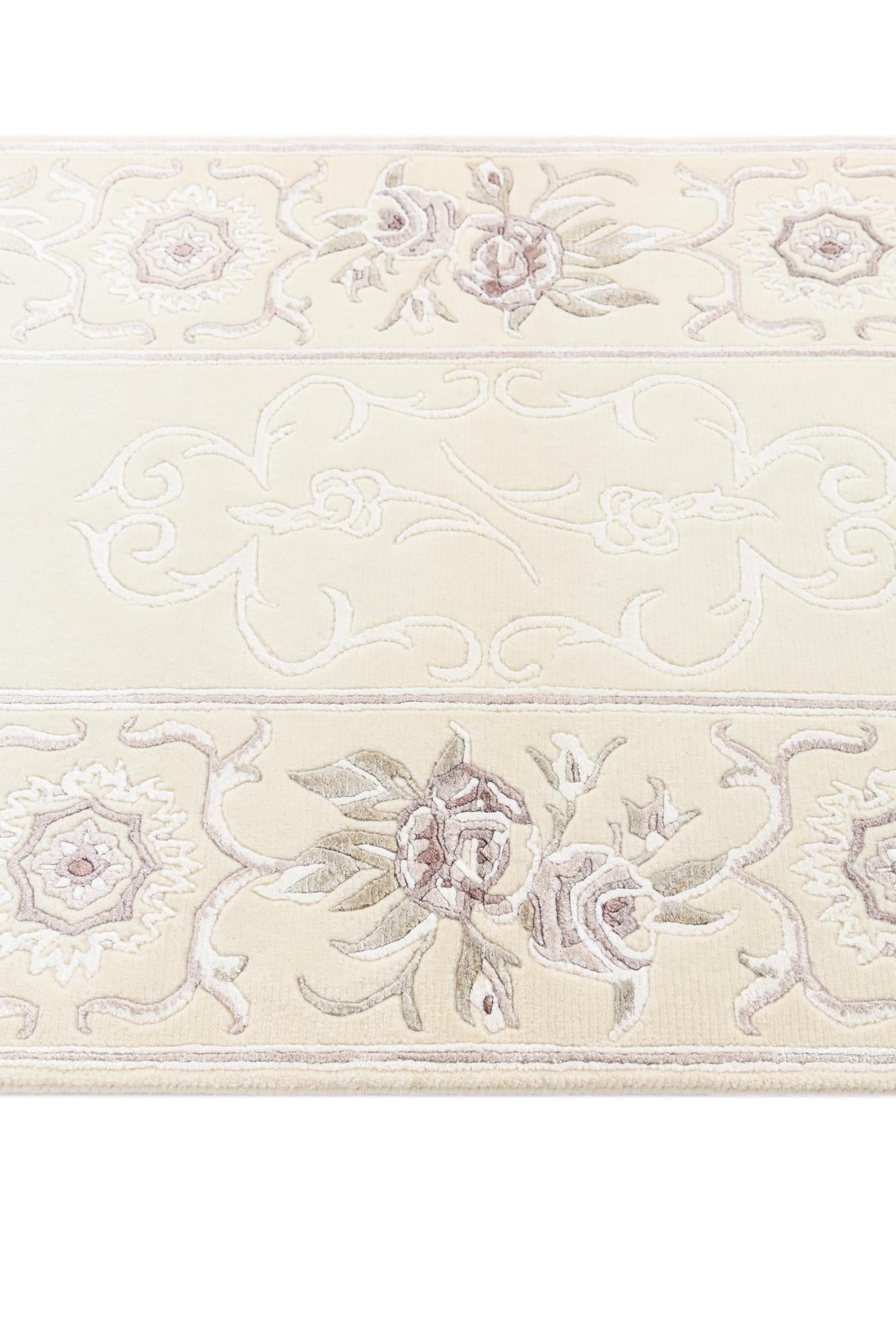 2' 7 x 9' 9 Hand Knotted Darya Wool Runner Rug