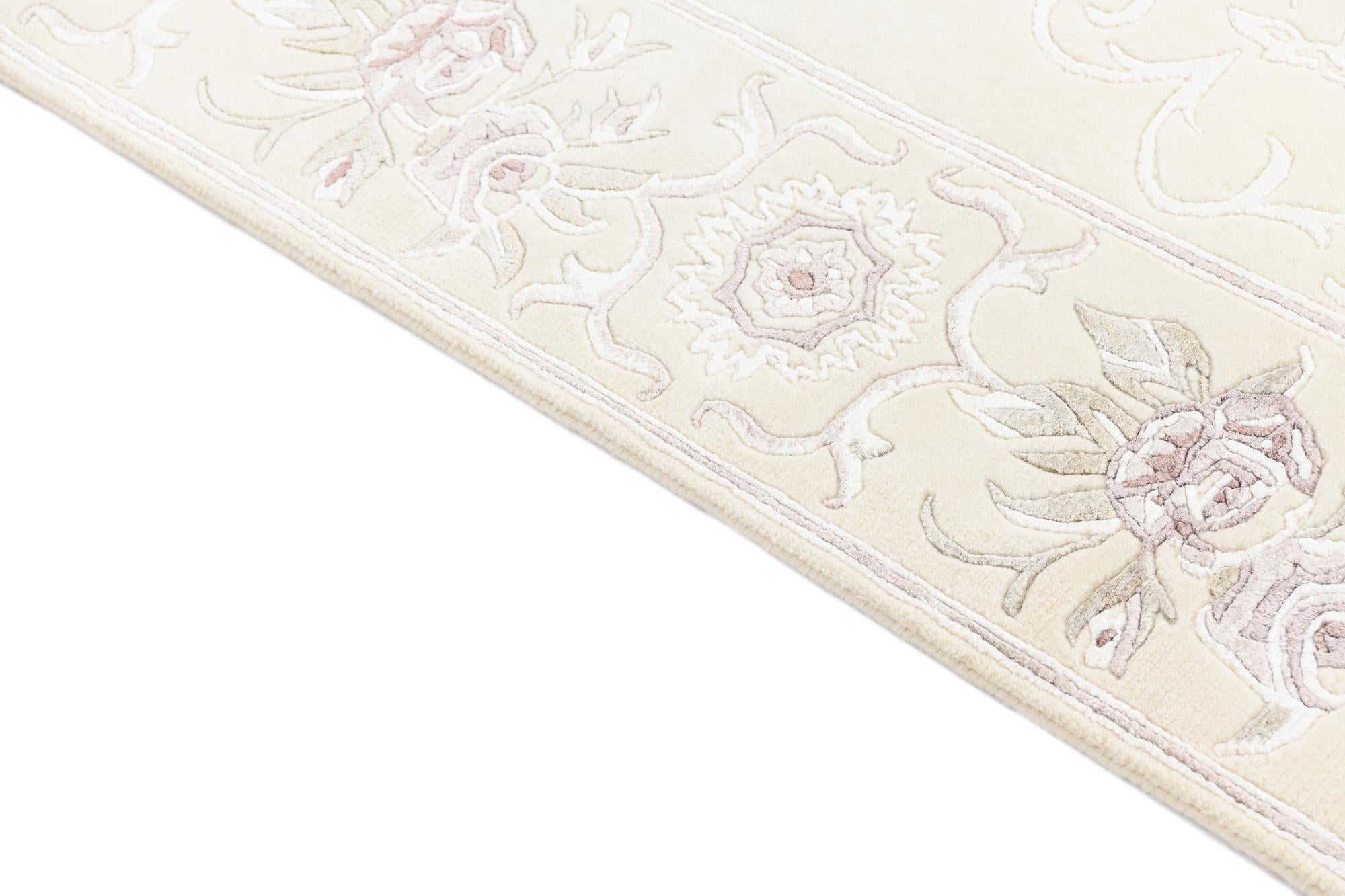 2' 7 x 9' 9 Hand Knotted Darya Wool Runner Rug