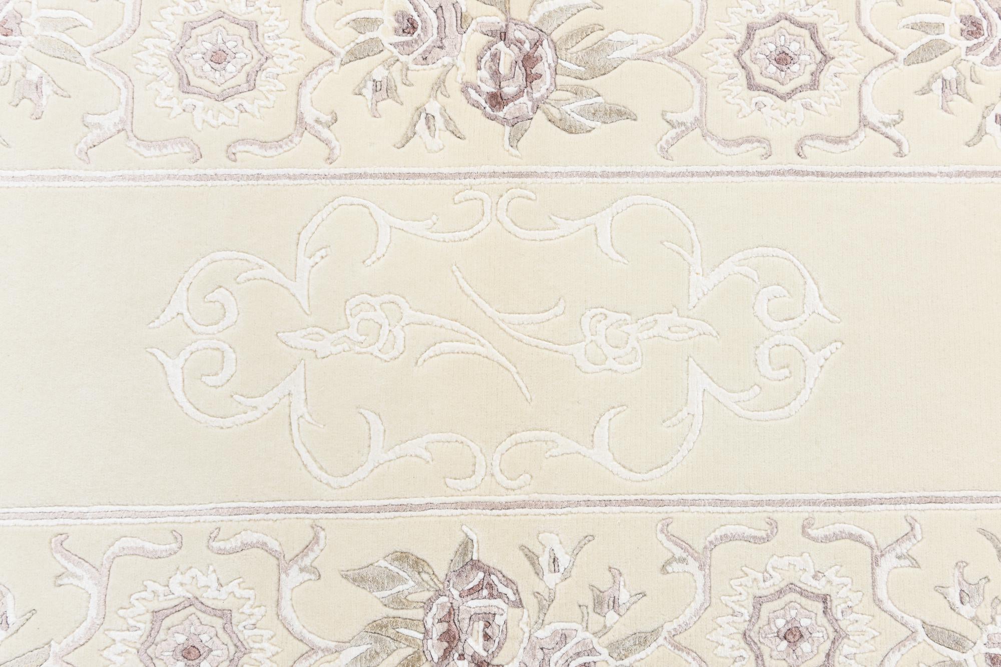 2' 7 x 9' 9 Hand Knotted Darya Wool Runner Rug