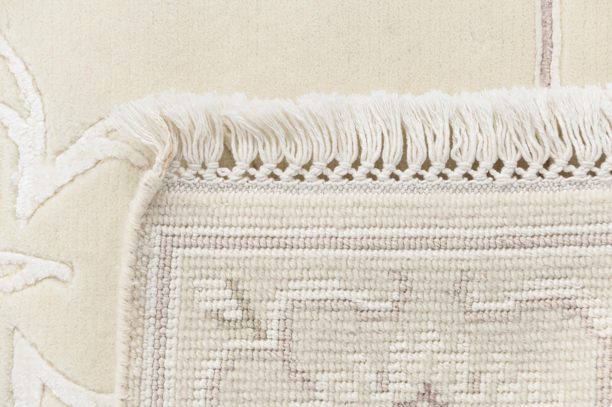 2' 7 x 9' 9 Hand Knotted Darya Wool Runner Rug
