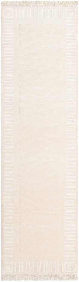 Detail image of 2' 10 x 9' 10 Hand Knotted Darya Wool Runner Rug