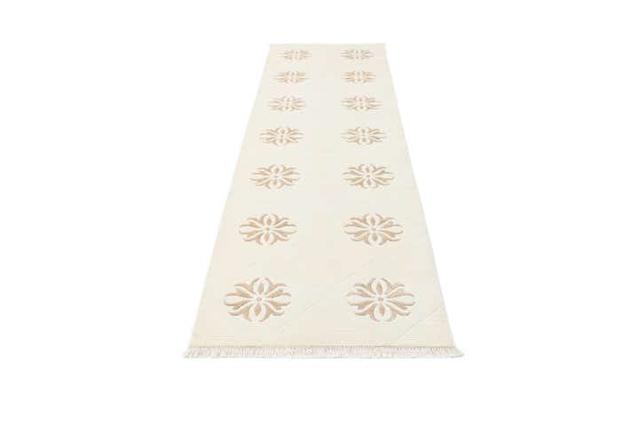 2' 7 x 9' 8 Hand Knotted Darya Wool Runner Rug