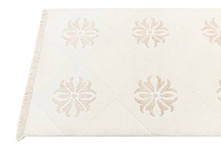 Detail image of 2' 7 x 9' 8 Hand Knotted Darya Wool Runner Rug