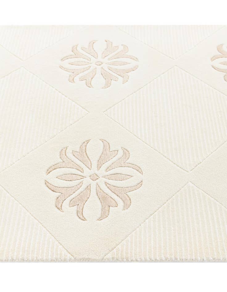 Detail image of 2' 7 x 9' 8  Hand Knotted Darya Wool Runner Rug