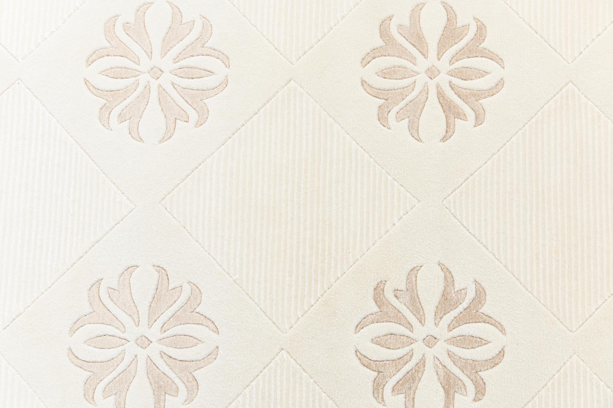 2' 7 x 9' 8 Hand Knotted Darya Wool Runner Rug