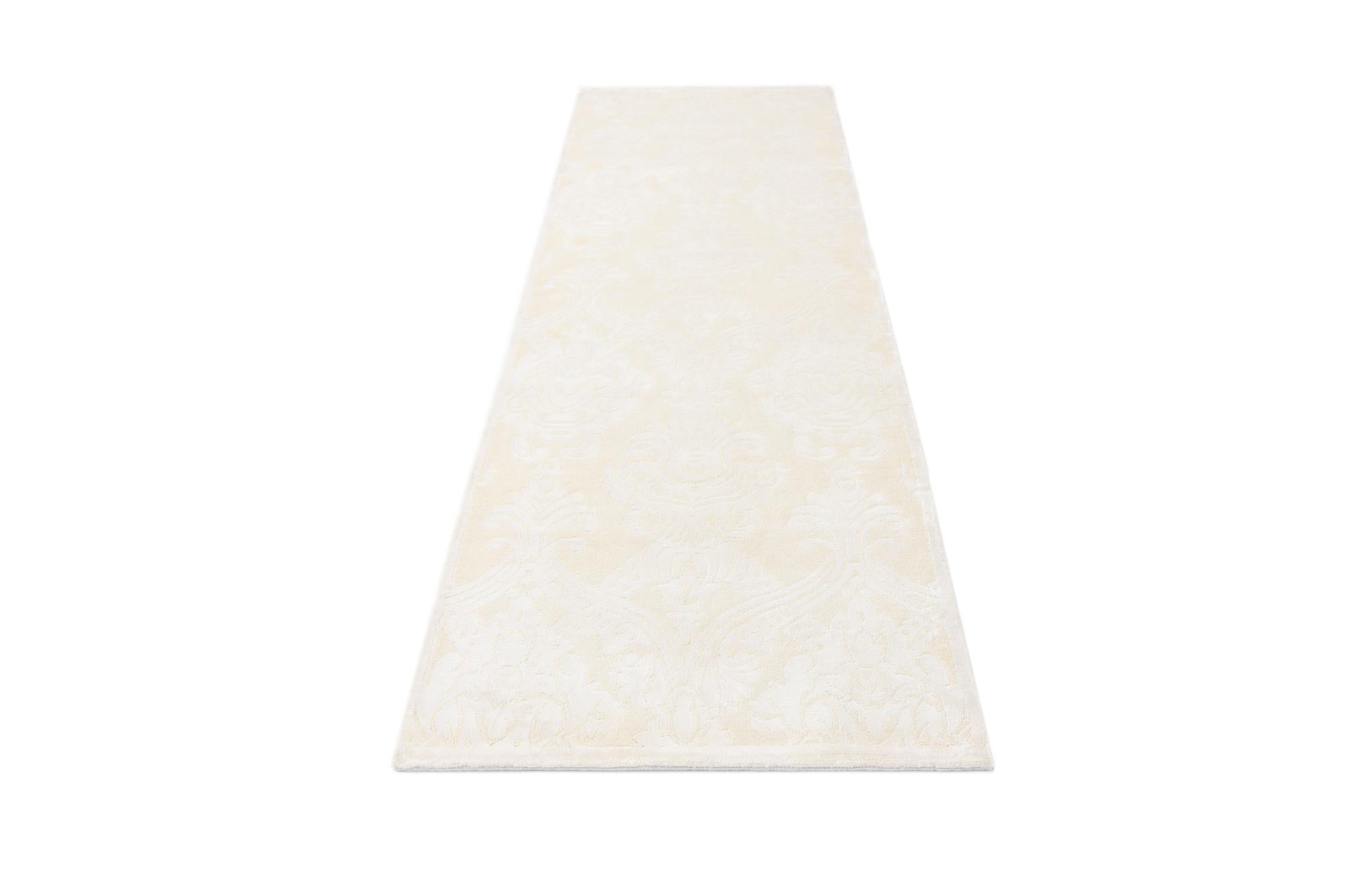 2' 9 x 9' 11 Hand Knotted Darya Wool Runner Rug