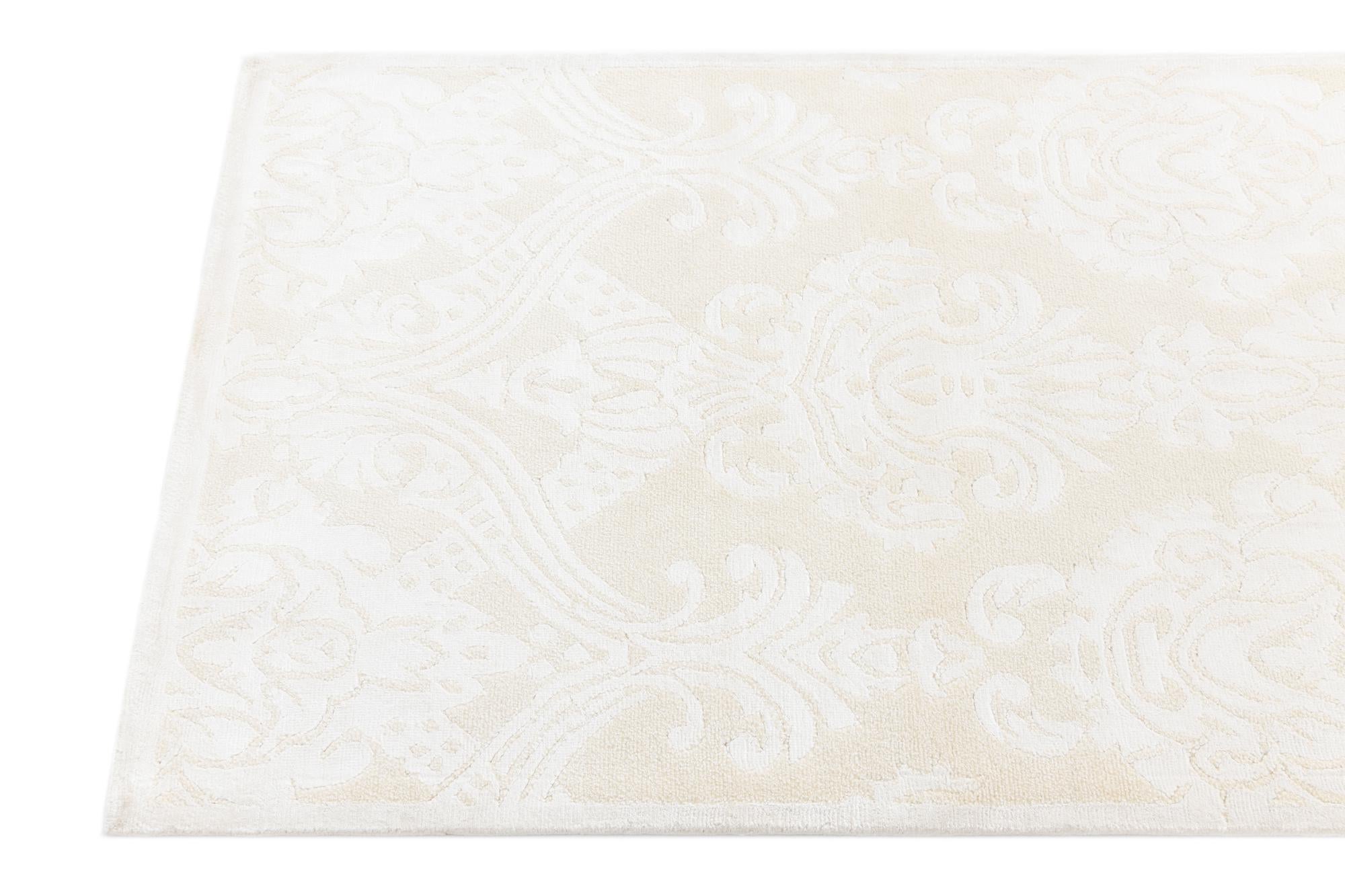 2' 9 x 9' 11 Hand Knotted Darya Wool Runner Rug