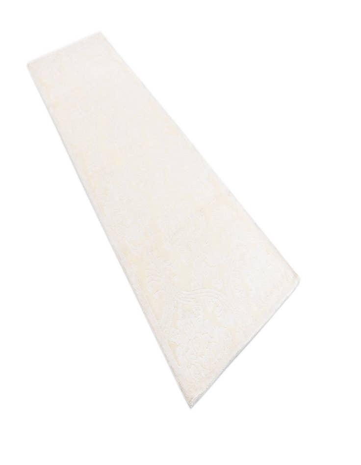 Detail image of 3' x 9' 10  Hand Knotted Darya Wool Runner Rug