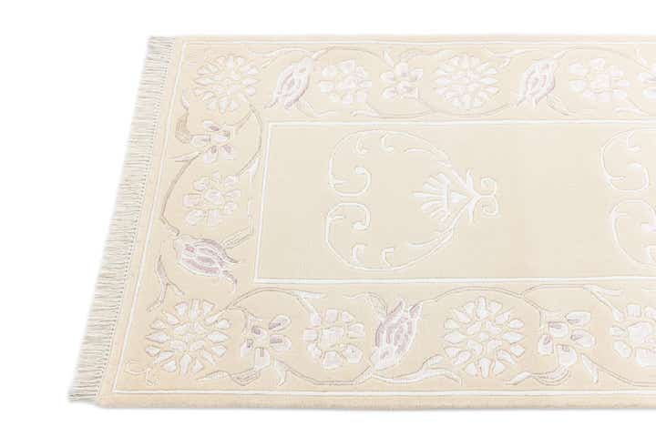 2' 9 x 9' 9 Hand Knotted Darya Wool Runner Rug