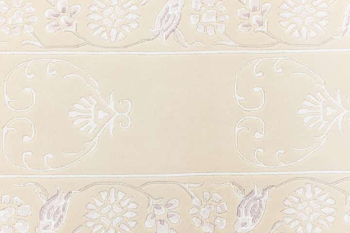 2' 9 x 9' 9 Hand Knotted Darya Wool Runner Rug