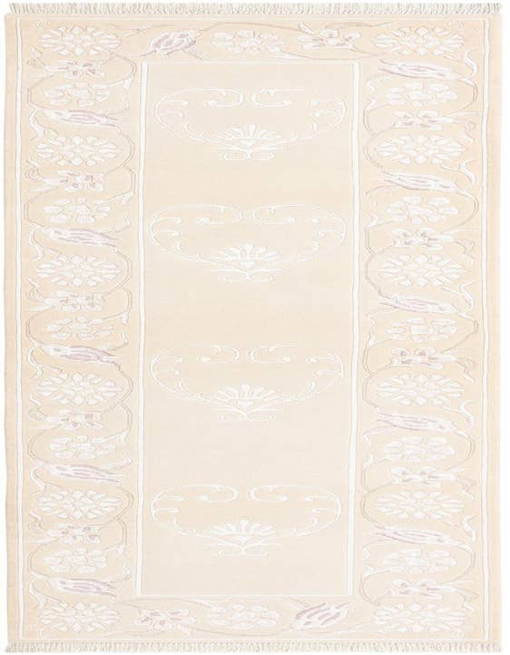 Detail image of 2' 9 x 9' 9 Hand Knotted Darya Wool Runner Rug